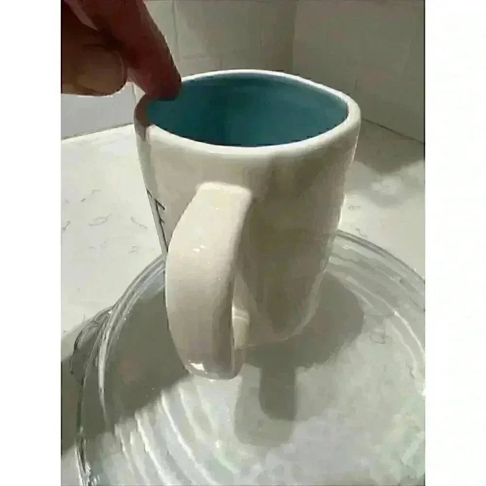 Rae Dunn Artisan Collection By Magenta Mug "NAMASTE" Coffee Tea Hot Coco Mug Cup - Picture 7 of 10